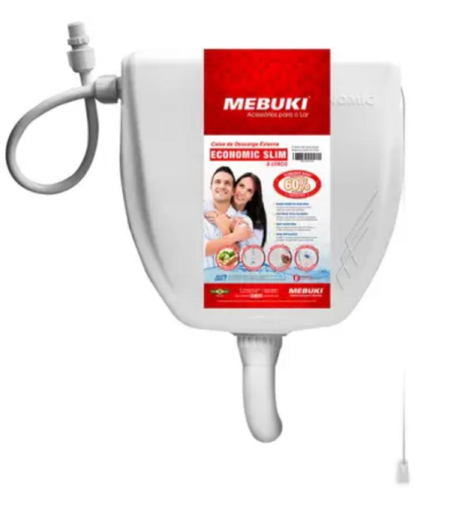 CAIXA DESCARGA SLIM GELO 8 L MEBUKI
